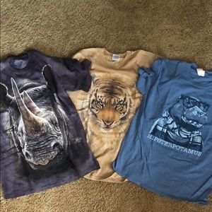 Animal t-shirts